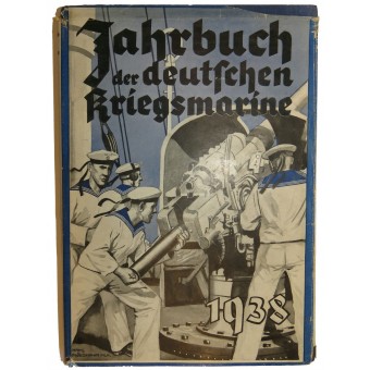 Il libro annuale di Kriegsmarine per il 1938 anno. Espenlaub militaria